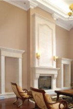 GRANDEUR Limestone Fireplace Mantel Design