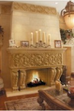 DAVINCI Italian fireplace Mantel Design