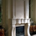 Luxury Limestone Fireplace Mantel