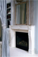 TIZIANO Custom victorian marble fireplace mantel