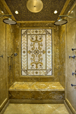 Pietro as a luxury bathroom marble design