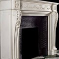 marble french fireplace mantel