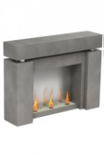 MELBOURNE Cast Limestone Modern Condo Fireplace