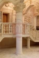 Italian Marble Columns with Corinthian Capital
