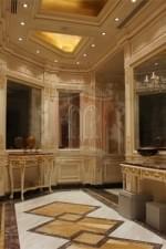 Luxury Marble Floor Design by Italian Giallo Siena