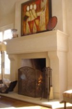 PETRAS Limestone Fireplace Mantel Design