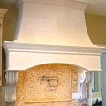 Cast Limestone Range Hood