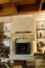 TEODUR Gothic Limestone Fireplace Mantels