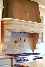 ANASTASIA Stone range Hood & Copper Canopy