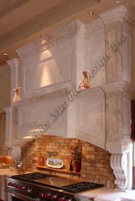 Stone Hoods in High Ceiling