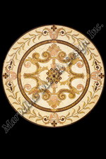 MARINO luxury marble floor medallion