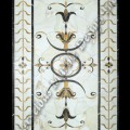 rectangular marble medallions