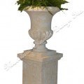 French Limestone Planter