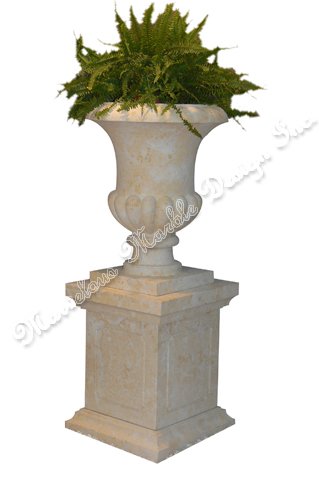 French Limestone Planter