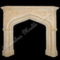 French limestone mantels