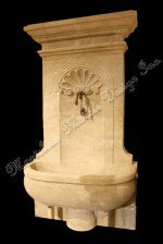 Limestone wall Fountain