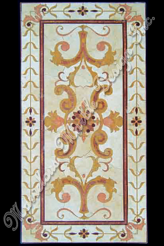 marble floor medallion designs