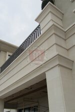 Exterior Facade in Cream Limestone