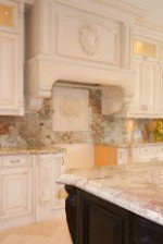 GENOVA Stone Range Hood In 10 ft Ceiling