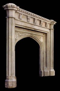 Gothic Limestone Mantels