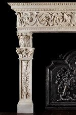 Antique 308 Custom Marble Mantel design