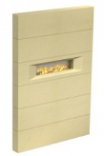 SELENE Limestone Condo Wall Unit Fireplace