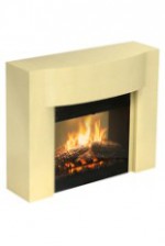ALDIN Cast Limestone Condo Gel Fireplace