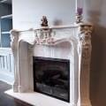 White Marble Mantel