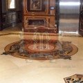 Round Marble Floor Medallion