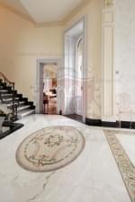 Two Oval Marble Mosaic on Luxury Mansion